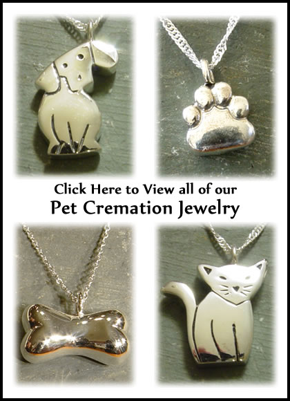 Pet Cremation Jewelry